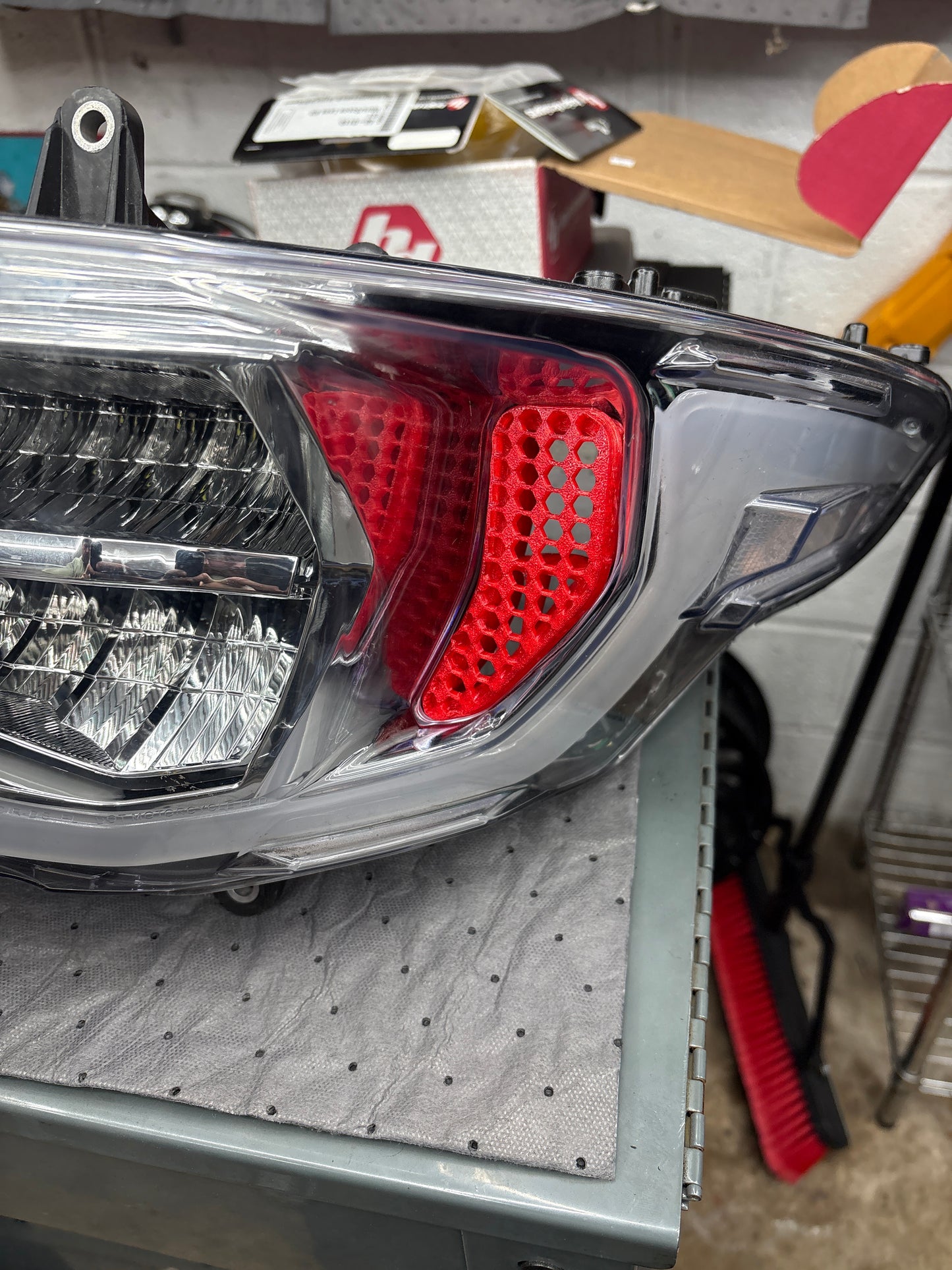 23.5-26 Road Glide VENTED Headlight Fillers